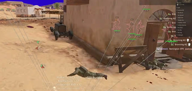 Enlisted Cheat Features Overview: All Eight Modules — Enlisted gameplay screenshot